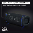 For Parts: Sony EXTRA BASS Portable Waterproof Rustproof Speaker USB SRS-XB33 - NO POWER