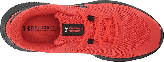 3024877 Under Armour Men's Charged Rogue 3 Sneaker Red/Black 11 New