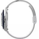 TIMEX Q WOMEN'S 36MM WATCH - SILVER-TONE/BLUE - Like New