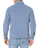 AMAZON ESSENTIALS POLAR FLEECE SHIRT JACKET WINTER MEN XS - INDIGO BLUE HEATHER - Brand New