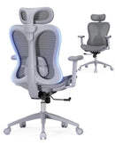 AMSEATEC Ergonomic Office Desk Chair Comfortable Gaming Chair - Gray - Like New