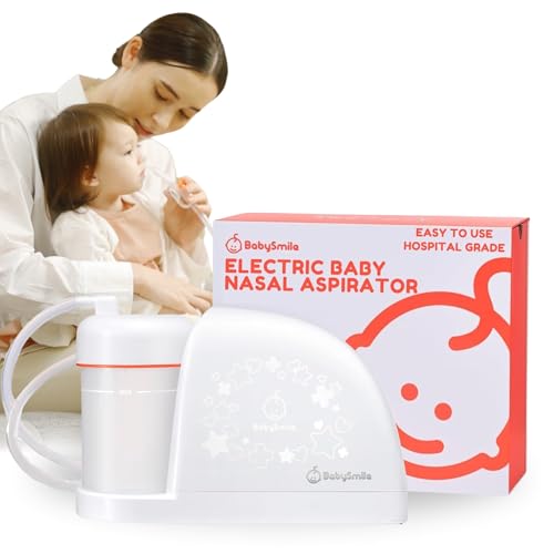 BABYSMILE BABY NASAL ASPIRATOR BPA FREE - WHITE - Like New