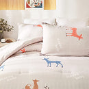Wkrevs Comforter Set King Size 3 Pieces, Lightweight Ultra Soft - Brand New