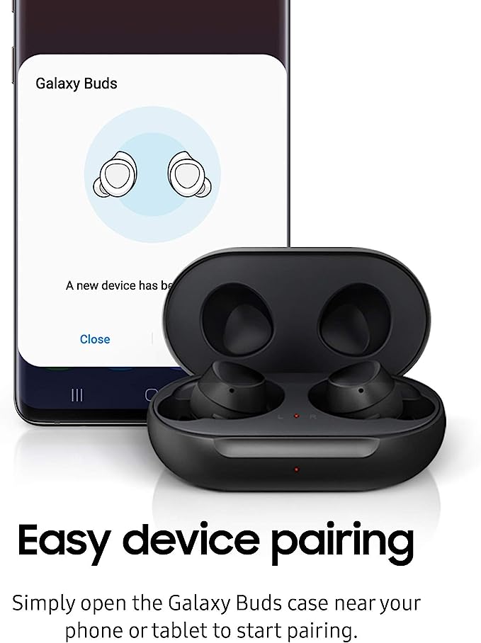 Samsung Galaxy Buds Wireless Bluetooth SM-R170NZKAXAR - BLACK Like New