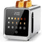 GENERIC TOUCH SCREEN TOASTER 2 SLICE, STAINLESS STEEL SMART DIGITAL TOASTERS - Like New