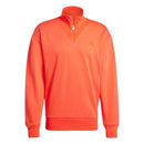 ADIDAS MEN'S ALL SZN FLEECE CREWNECK SWEARSHIRT SIZE MEN L BRIGHT RED - Brand New
