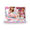 NENUCO GOOD SLEEP CRADLE WITH BABY DOLL CRIB AND ACCESSORIES 14"DOLL - PINK - Brand New