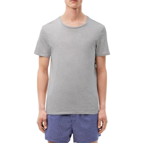 Lacoste Men's 100% Cotton Regular Fit Crew Neck Undershirt 3 PackMULTI3XL - Brand New