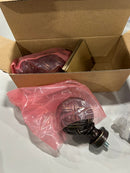 YCOLNARFLIR ADJUSTABLE SINGLE CURTAIN ROD - BROWN - Like New
