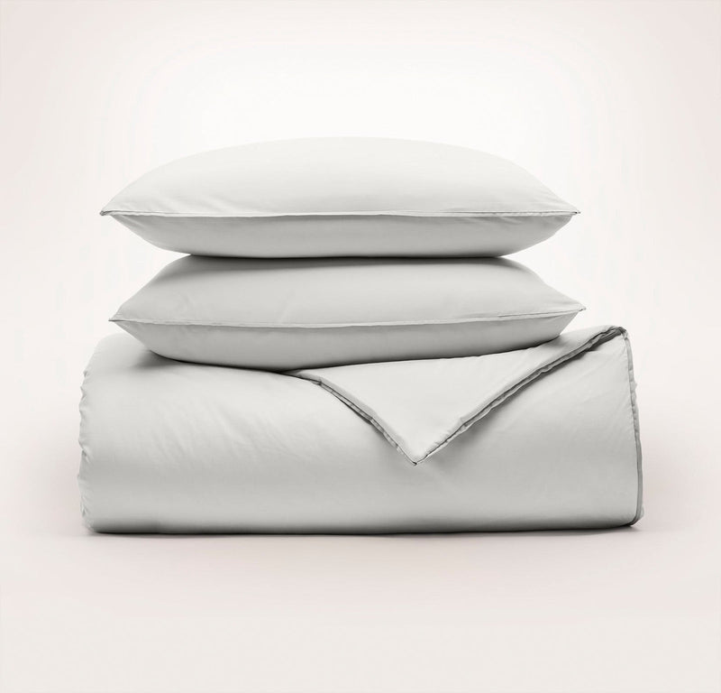 BOLL & BRANCH FULL/QUEEN COMFORTER SET TCSSGCFWTFQ - MIST - Brand New