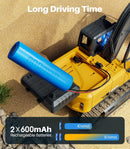GEYIIE REMOTE CONTROL EXCAVATOR - BLACK YELLOW - Like New