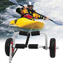 Taruor 80KG Loading Capacity Kayak Boat Carrier Tote Trolley Cart - Green - Brand New