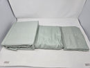 MILANO COLLECTION 1000 THREAD COUNT QUEEN SHEET SET CONTAINS 4 PIECE - GREEN - Like New