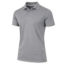 Galaxy by Harvic Men's Tagless Moisture Wicking Polo Shirt (S-3XL):Small|Gray - Brand New