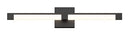 Tivoli 27 in. 1-Light Black LED Modern Bath Vanity Light Bar for Bathroom - Brand New