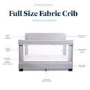 Baby Delight BD06210 Horizon Full Crib Breathable Mesh Walls Tool-Free Assembly - Like New