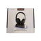 NOUUI BLUETOOTH HEADPHONES WITH TRANSMITTER CHARGING DOCK - BLACK - Like New