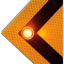 Global Industrial Solar Powered Flashing LED Pedestrian Sign B07M64TNLB - NEW - Brand New