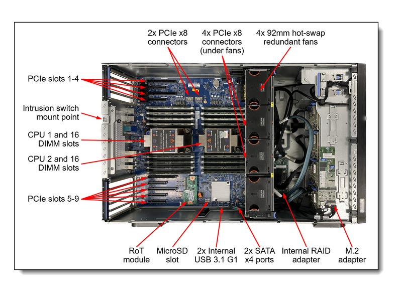 Lenovo ThinkSystem ST650 V3 4U Tower Server - 1x Intel Xeon Silver 4410T 2.70