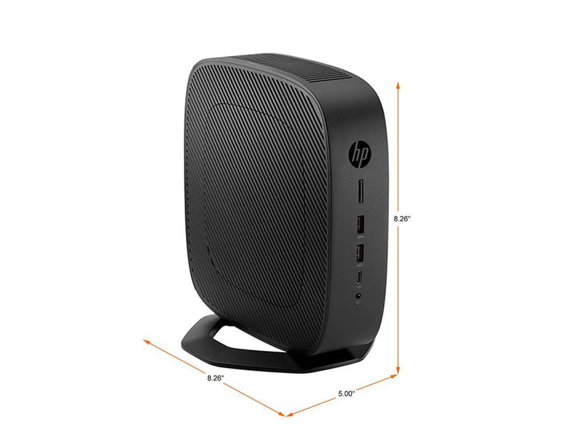 HP t740 Thin Client Bundle AMD Ryzen V1756B 8GB 32 GB M.2 Flash Memory HP
