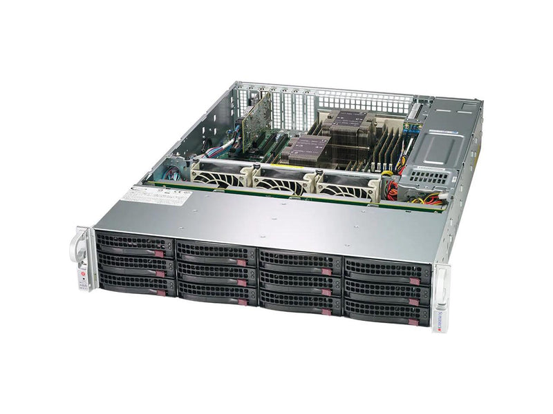 SUPERMICRO SSG-620P-ACR12H Rack Server System, dual Intel Xeon Gold 5320