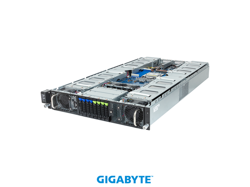 GIGABYTE G293-Z22 HPC/AI Server Barebone - AMD EPYC™ 9004 - 2U UP 8 x PCIe Gen5