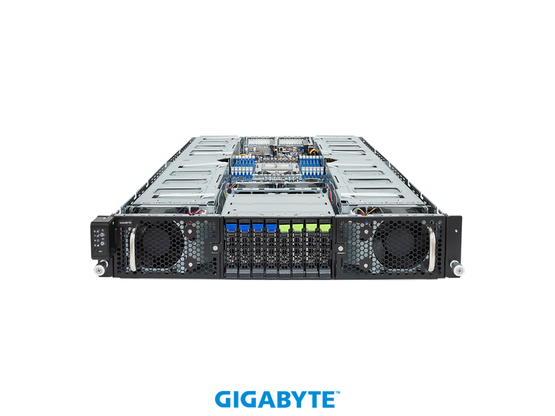 GIGABYTE G293-Z22 HPC/AI Server Barebone - AMD EPYC™ 9004 - 2U UP 8 x PCIe Gen5