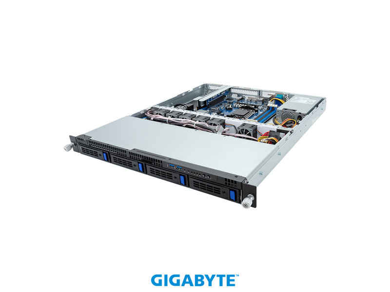 GIGABYTE R123-C00-AA01-L1002 Server System, AMD Ryzen 9950X, 16-Core/32-Threads,