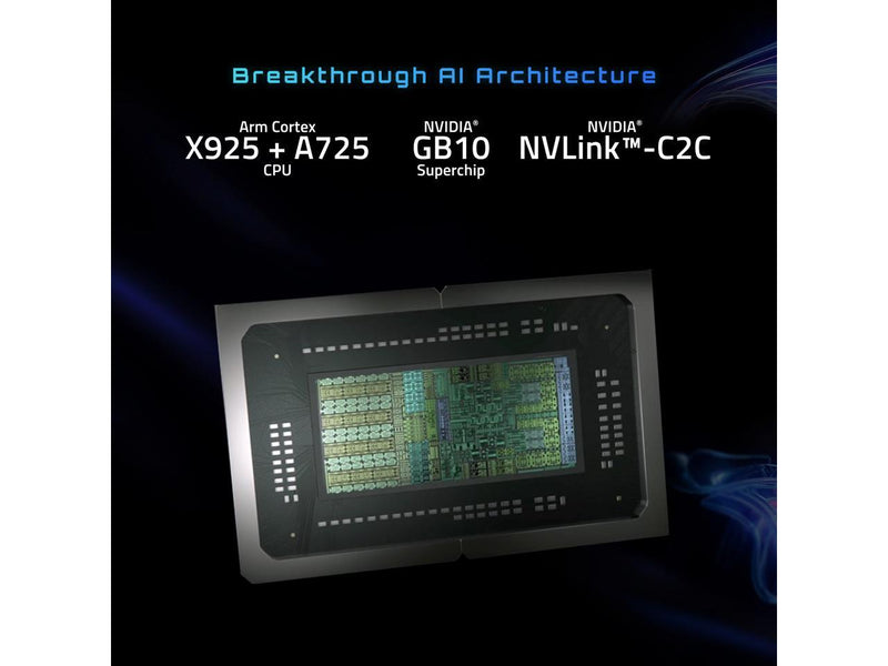 GIGABYTE AI TOP ATOM Personal AI Supercomputer, Arm Cortex-X295 + Cortex A725,