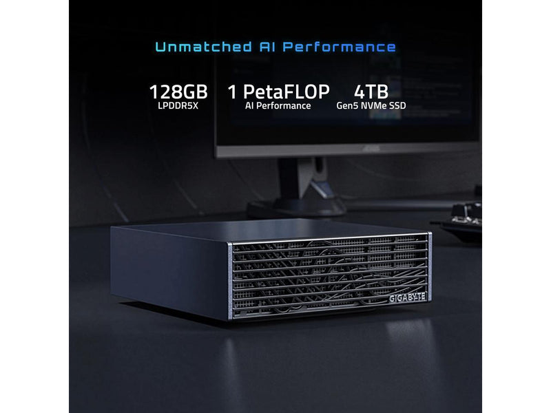GIGABYTE AI TOP ATOM Personal AI Supercomputer, Arm Cortex-X295 + Cortex A725,
