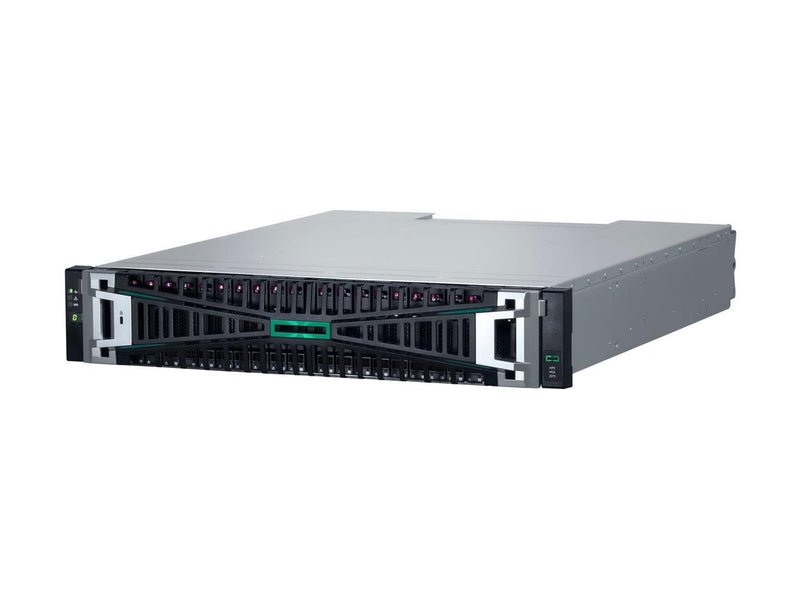 HPE MSA 2070 SAN Storage System - 24 x HDD Supported - 24 x SSD Supported - 12 x