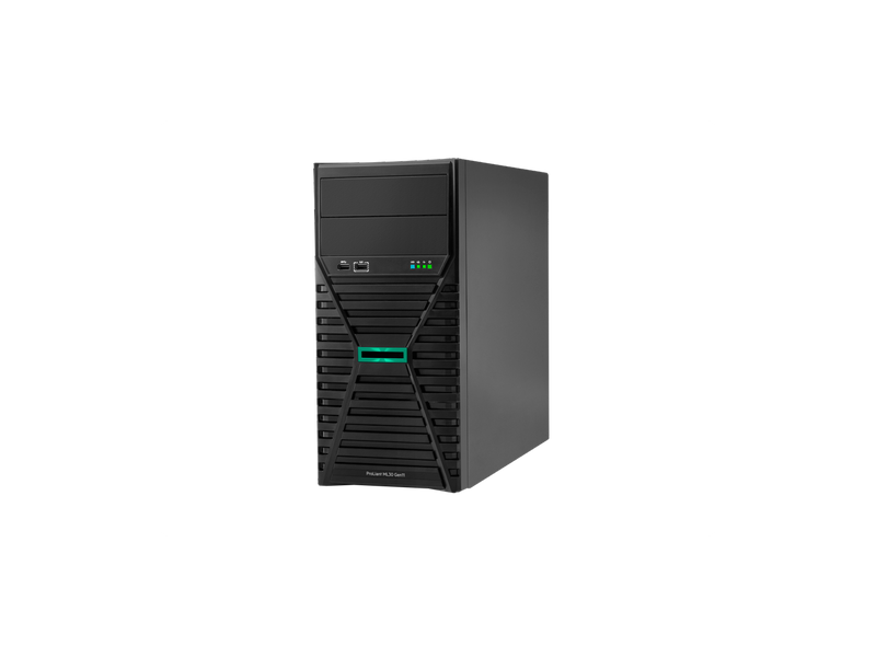 HPE ProLiant ML30 Gen11 6325P 3.5GHz 4-Core 1P 1x32GB 8SFF MR216i-p 1GbE 2x960GB
