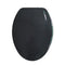 DREAM BATH HEAVY DUTY ELONGATED TOILET SEAT NON-SLIP AD807 - BLACK Like New