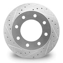 DYNAMIC FRICTION COMPANY DISC BRAKE ROTOR 631-76083R - SILVER - Like New