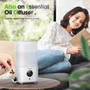 OJEPPA Humidifiers for Baby 2.5L Cool Mist Air Humidifier B09PRFG8CS - White - Like New