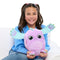 47041 FLIPEEZ LARGE PLUSH, JETT, DRAGON, AGES 3 AND UP - PURPLE - Brand New