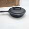 CUISINEL 8" CAST IRON SKILLET & CAST IRON BRAISER LID - BLACK - Like New