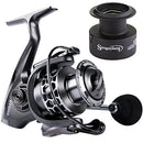 SOUGAYILANG FISHING REEL 13+1BB LIGHT WEIGHT ULTRA SMOOTH ALUMINUM SPINNING - Like New