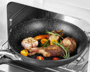 HOME HERO NON-STICK STONE COATED FRYING PAN - BLACK WITH SPOTS - Like New