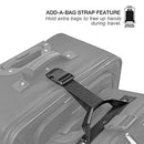 TRAVEL SELECT AMSTERDAM EXPANDABLE ROLLING UPRIGHT LUGGAGE, 25IN - GRAY - Brand New