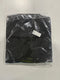 TIGER WOLF 3 BUTTON POLO SHIRT - SIZE: MEN XL - - SIZE: MEN XL - BLACK/WHITE - Brand New