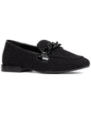 DONALD PLINER BETHANY LOAFER - SIZE: WOMEN 8 - BLACK - Like New