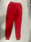 EMBER GEAR SLIM-FIT FLEECE JOGGER SWEATPANTS UNISEX - SIZE: SMALL - RED - Brand New