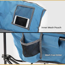 ARROWHEAD OUTDOOR Oversized Heavy-Duty Club Folding Camping Chair - Brand New