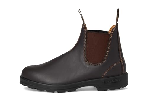 BLUNDSTONE ADULT BL550 CHELSEA BOOT - SIZE: MEN 9.5 - WALNUT - Like New