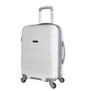 OLYMPIA USA DENMARK EXPANDABLE HARDCASE W/ SPINNER WHEELS - WHITE Like New