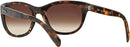 RAY BAN Women's Square Sunglasses RB4216 - Brown Gradient/Light Havana Like New