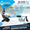 BLUEFIN FITNESS ROWER MACHINE BLADE HOME GYM FOLDABLE MAGNETIC - BLACK & GREY - Like New