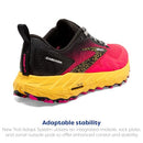 Brooks Women’s Cascadia 17 Trail Running Shoe - SIZE 8, Women’s- Pink/Black - Like New