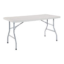 OFFICE STAR PRODUCTS OFFICE STAR RESIN MULTIPURPOSE RECTANGLE FOLDING TABLE - Like New